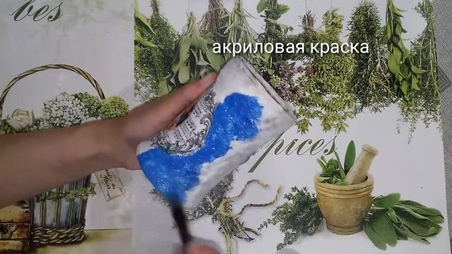 Карандашница из банки. DIY.