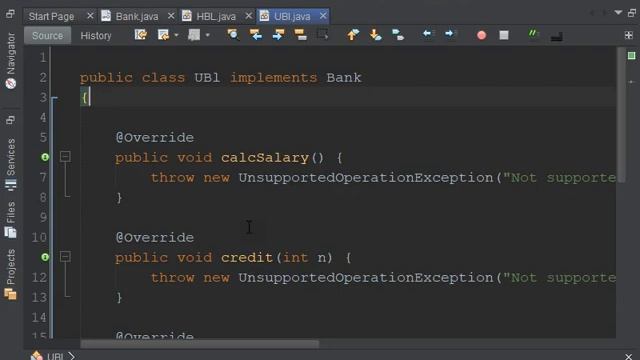 Java lecture about tostring , abstract class , interface ,GUI, Polymorphism.
