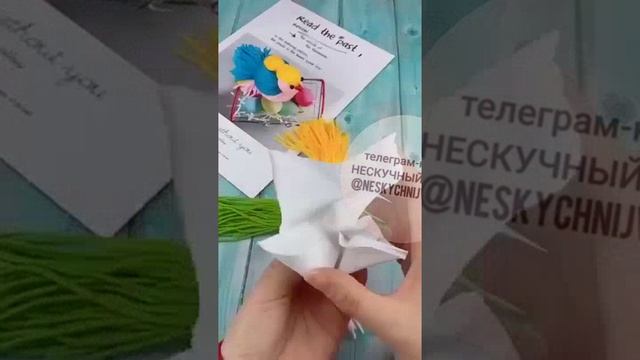 птица из ниток 6+ мастер-класс пошагово