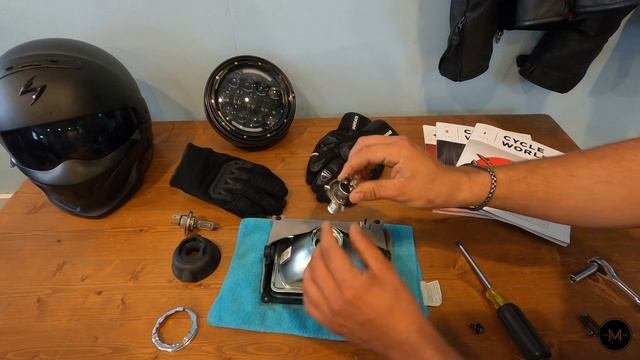 Yamaha TW200 LED Headlight Bulb  Install