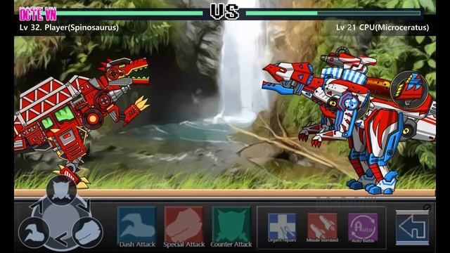 Dino Robot Spinosaurus Plus Game Battlefield Repair Full Game