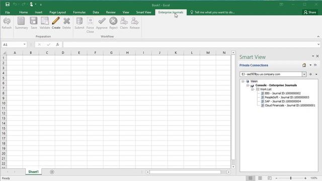 Working with Enterprise Journals in Smart View