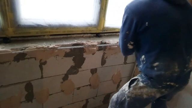 Часть 1. Установка маяков для радиусной штукатурки.