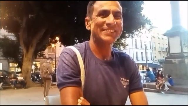 Cagliari to night. Встреча с друзьями. Шутили, смеялись от души. А да, еще и Жан! ) Вечер удался))