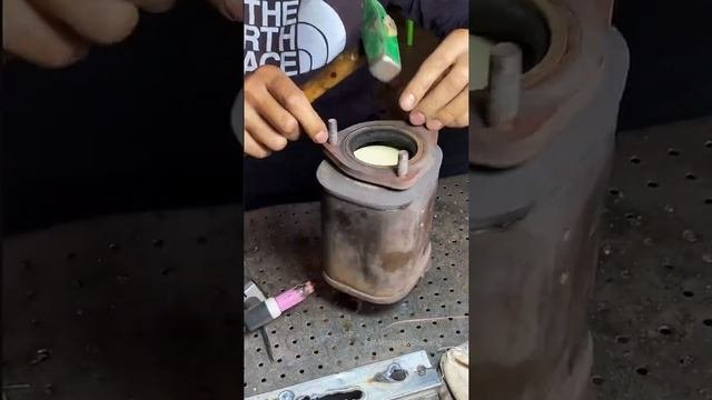 Wuling V three-way  catalytic repair.
