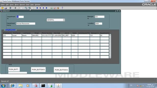 9- Oracle Forms 11g  additional input Items  list itemPoplist Tlist  Combo box اوراكل فورمز
