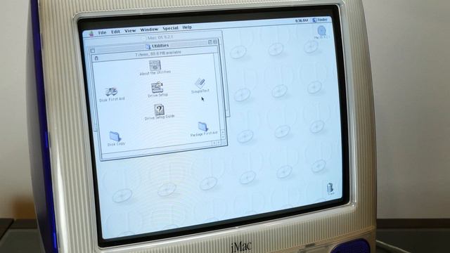 iMac G3 Modern SATA SSD Upgrade + Mac OS 9.2 Install (First Generation Tray Loading Grape iMac)