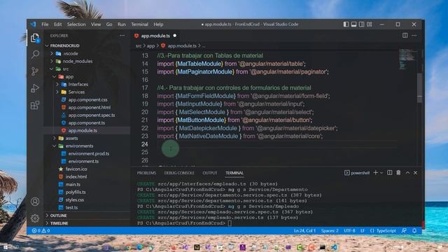 Angular 14 CRUD con Angular Material | API REST ASP.NET CORE