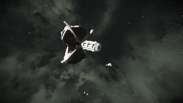 [SE] Space Engineers Timelapse | Asteroid Eater | Oddly Satisfying - Space Mining Ship