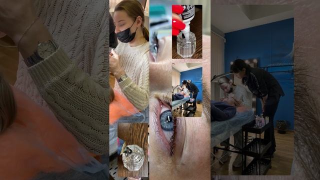 Обучение. Ламинирование ресниц