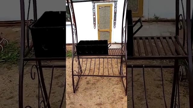 МАНГАЛ С КРЫШЕЙ