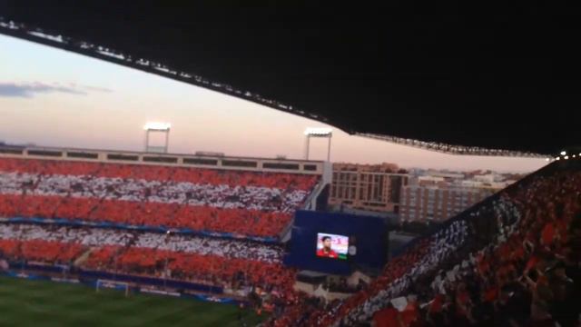 Atletiko Madrid - Chelsea. Champions League Anthem.