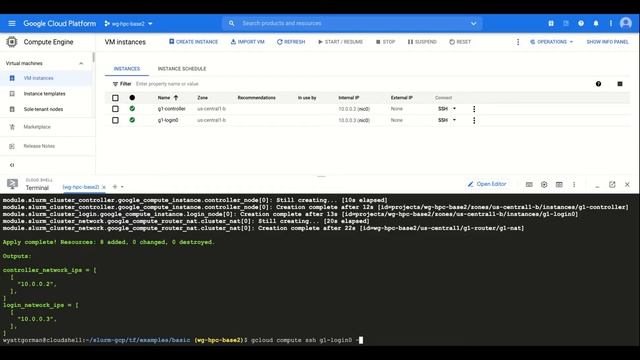 Slurm on Google Cloud Demonstration