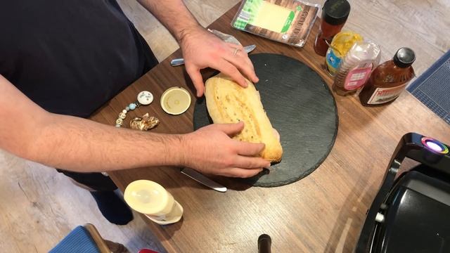 Ciabatta im Tefal OptiGrill