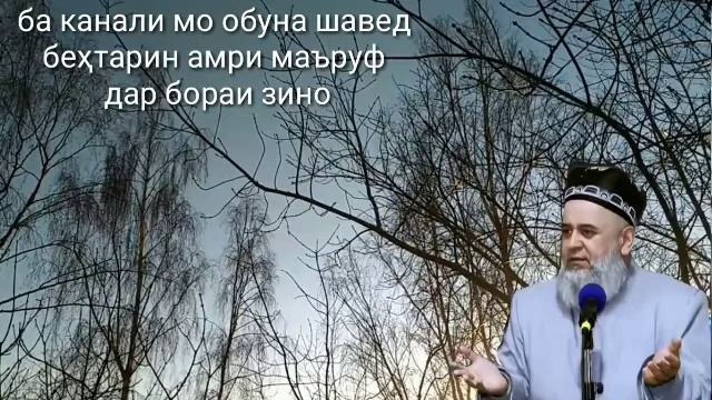 ҲОҶИ МИРЗО ДАР БОРАИ ЗИНО ГУШКН ЧИ МЕГУЯД