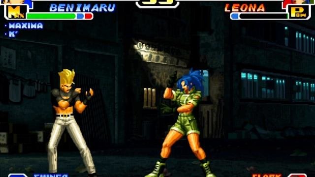 The King of Fighters 99 60fps Hardest-Heroes Team No Lose ALL