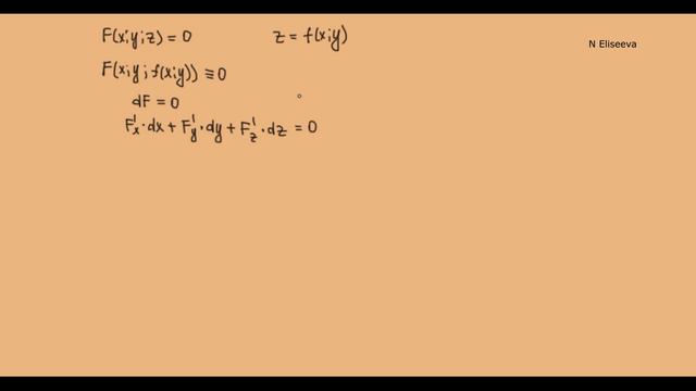 Ф2П 27. Дифференцирование неявной функции двух переменных (720p)