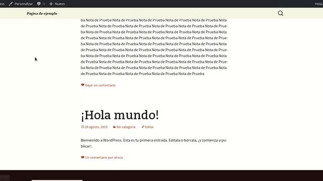 Hide header WordPress on Scroll / Ocultar la cabecera de pagina WordPress al hacer Scroll