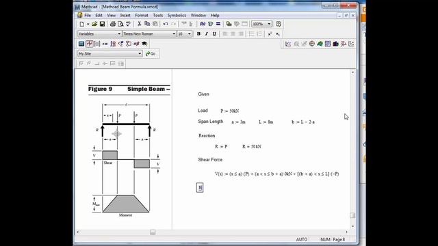 Mathcad-Beam Design Formulas-09