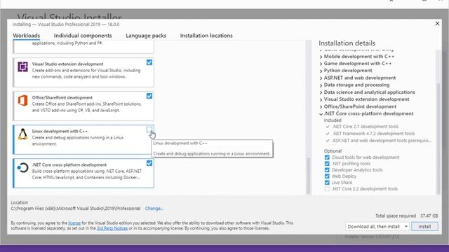 Visual Studio 2019 Review, Install & Project Create in bangla
