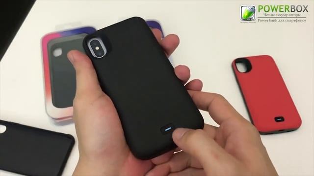 Чехол аккумулятор на Айфон х   5000MAH   Чехол power Bank iPhone X