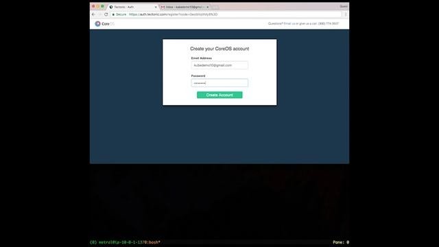 GSWT: Creating Your Tectonic Account