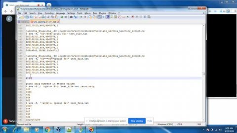 Linux grep and awk commands