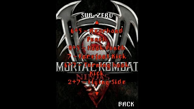 "Mortal Kombat Ninjas" JAVA GAME (JAVA MOD 2007 year)