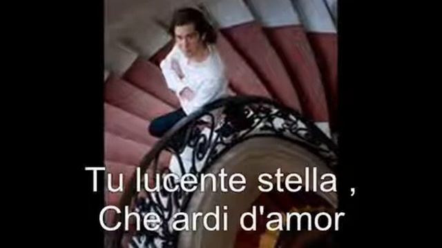 Amaury Vassili   Lucente Stella with lyrics