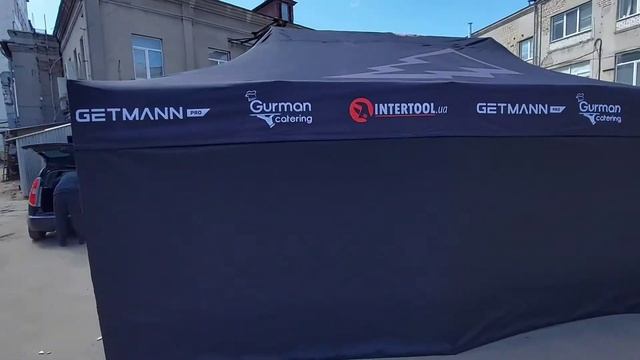 экспресс шатер 6х3 с двойными стенами novatent