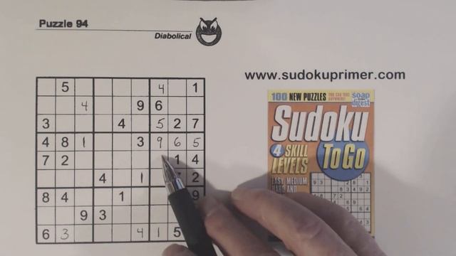 Sudoku Primer 271 - No Cross-Hatching Possible at the Start