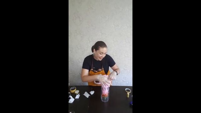 Букет из зефирных тюльпанов (ускоренное видео)