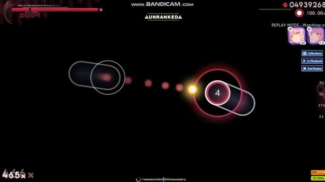 Art of Blade, but it's a osu beatmap