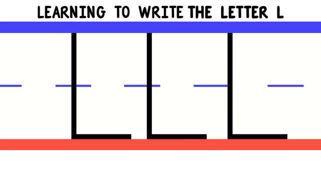 Write the Letter L