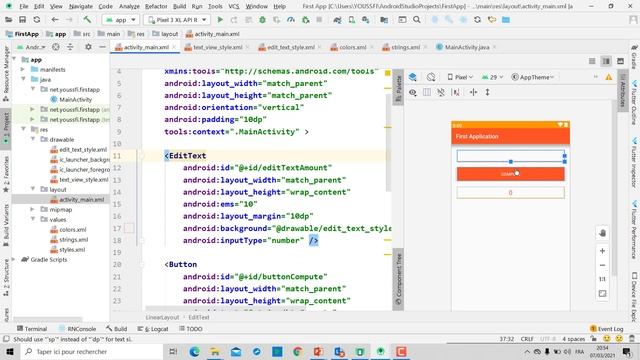 Part 3 - Développement Mobile Natif  avec Android - Première Application Android