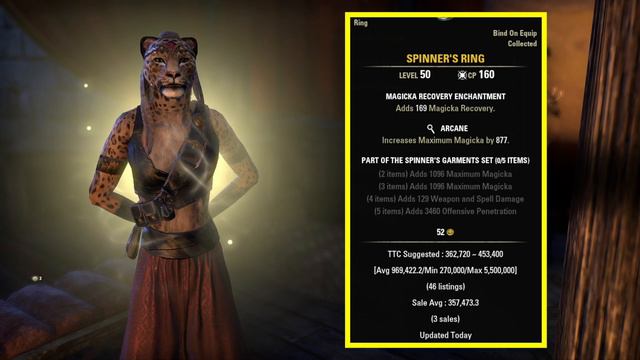 ESO Golden Vendor - Highest Single Target DPS Monster Set Helm ! Nightmare GRAB IT!!