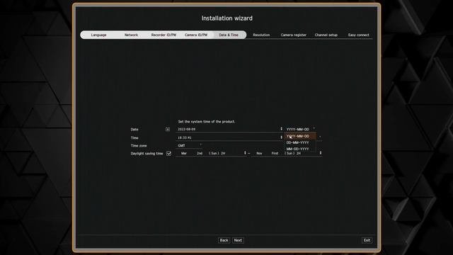 Wisenet NVR: Installation Wizard and Basic Operations