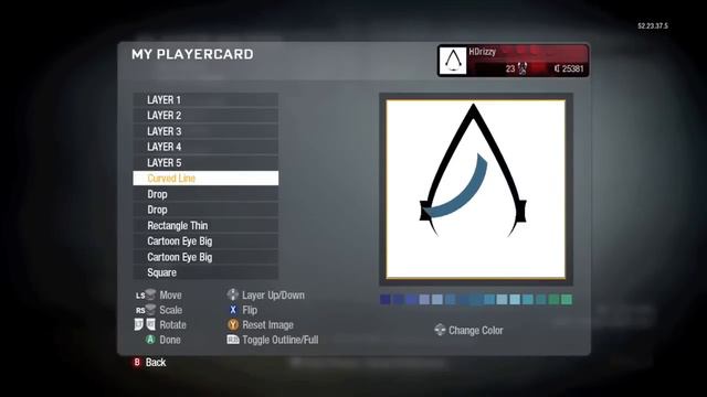 CoD Black Ops Emblem Tutorial Assassins Creed logo