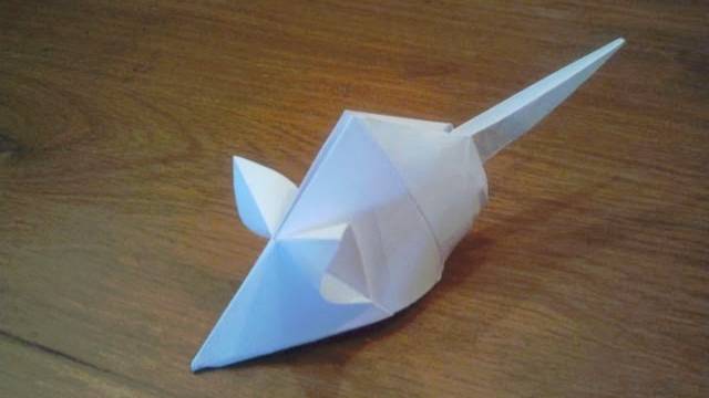 How To Make An Origami Mouse (Tetsuya Gotani)