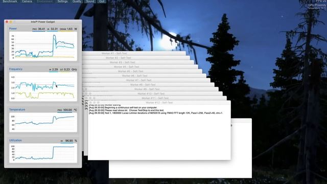 MacBook Pro Stress Test Gone Wild