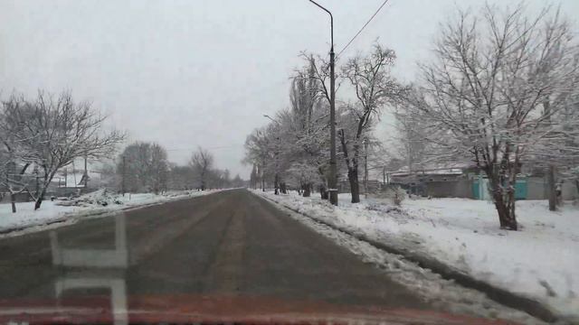 Авдеевка. Декабрьские покатушки. Химик-песчаный карьер. 4 К