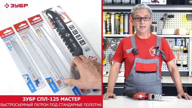 Сабельная пила аккумуляторная ЗУБР 12В