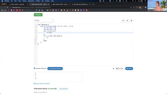 LeetCode Weekly Contest 313 (3450 / 17433) [ Virtual ]