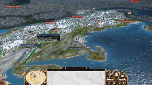 Empire Total war | Campaña de los Estados Unidos | Parte 1 [HD]