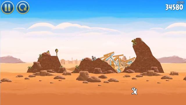 Angry Birds Star Wars Tatooine Level 1-18 (3 Stars) Walkthrough