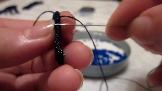 Серьги из бисера - мозаичное плетение. Beaded earrings Бисероплетение. Мастер класс