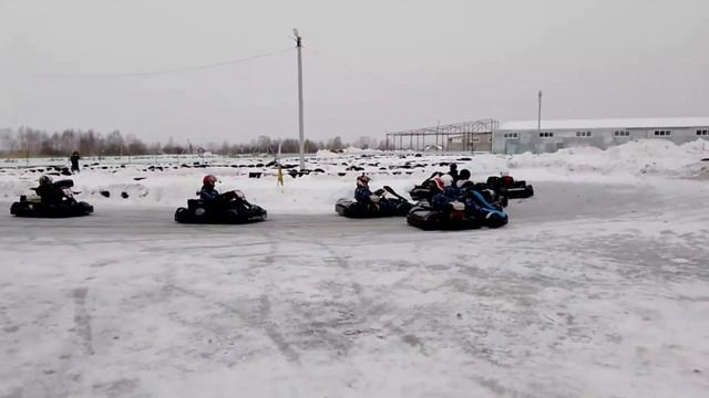 Ice Karting/Зимний картинг