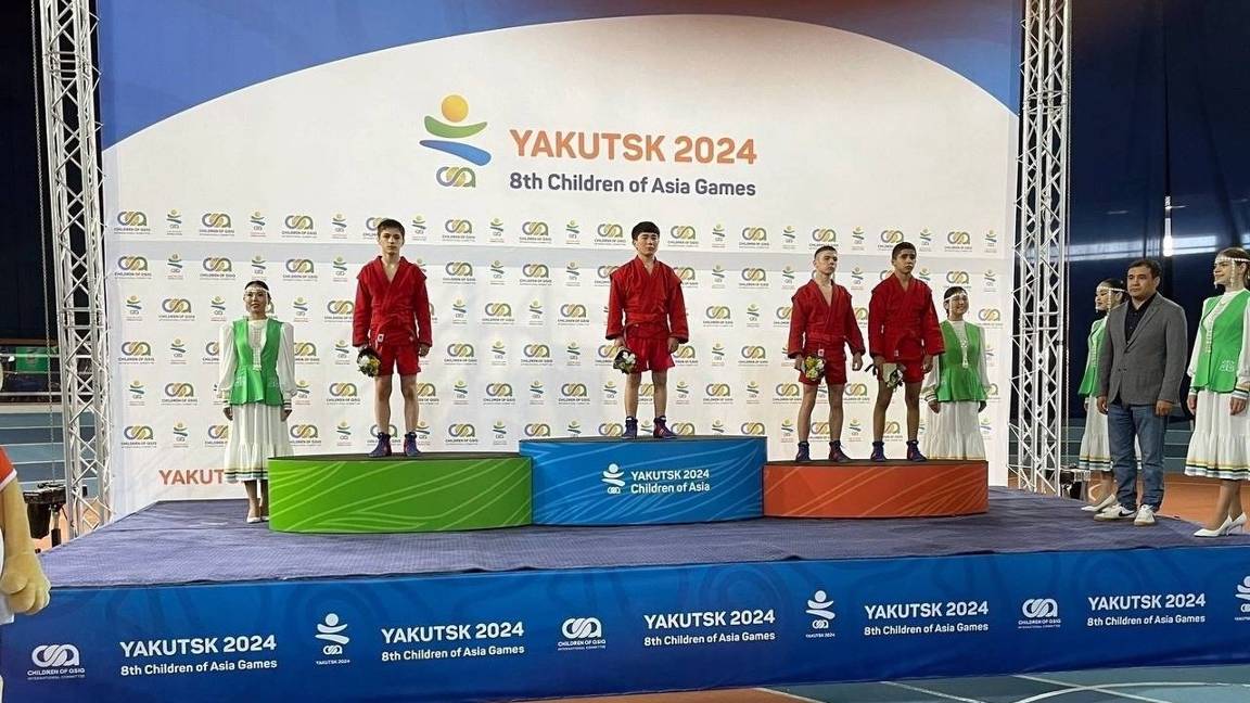 Югорчанин завоевал первую медаль на играх «Дети Азии»