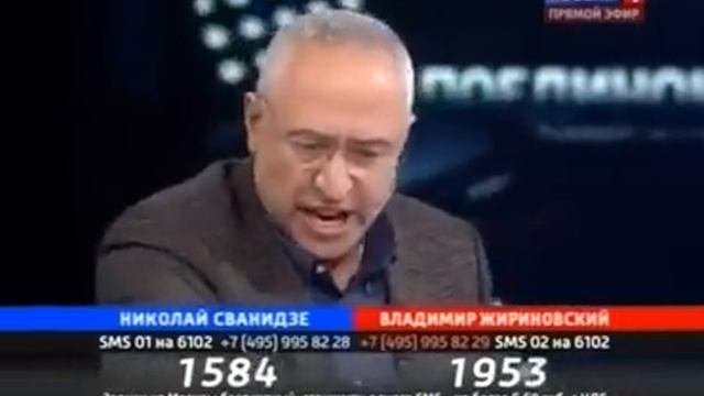 Поединок. Выпуск. Сванидзе vs. Жириновский 21.03.2013
