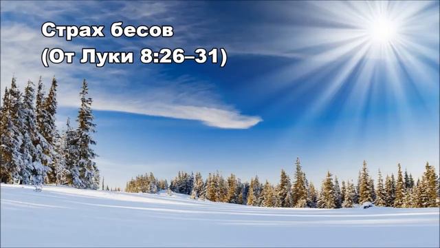 Тихое время с Живой Жизнью: от Луки 8:26–39 (16022017)